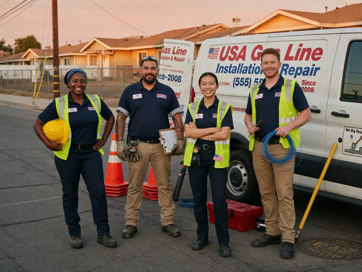 Gas Line Installation company in Caledonia, NY